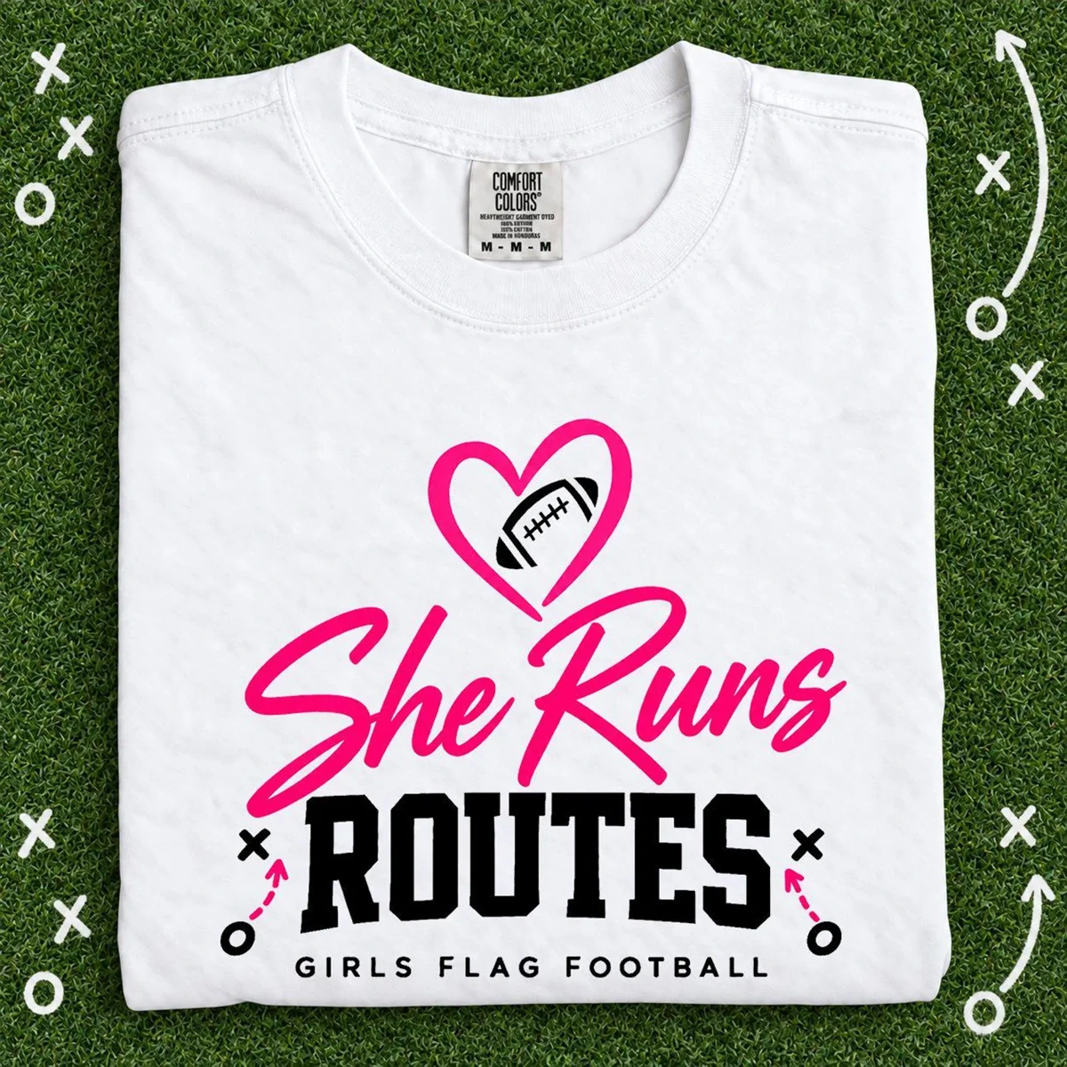 Girls flag football apparel listing 4585983979