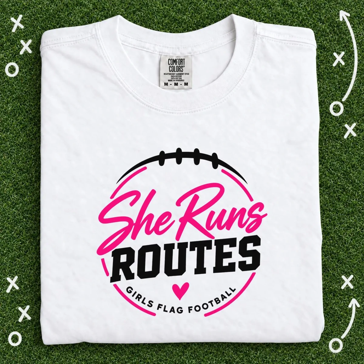Girls flag football apparel listing 4588293754